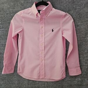 Ralph Lauren Polo Long Sleeve Dress Shirt, Size 8(S), Excellent Condition!